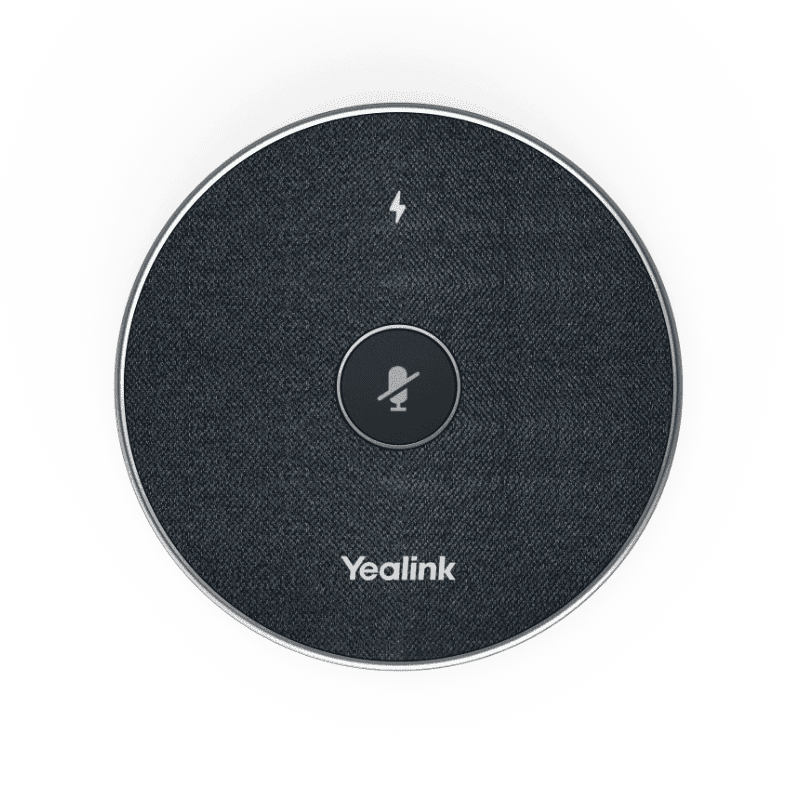 Yealink VCM36W Micrófono inalámbrico 360° para conferencias